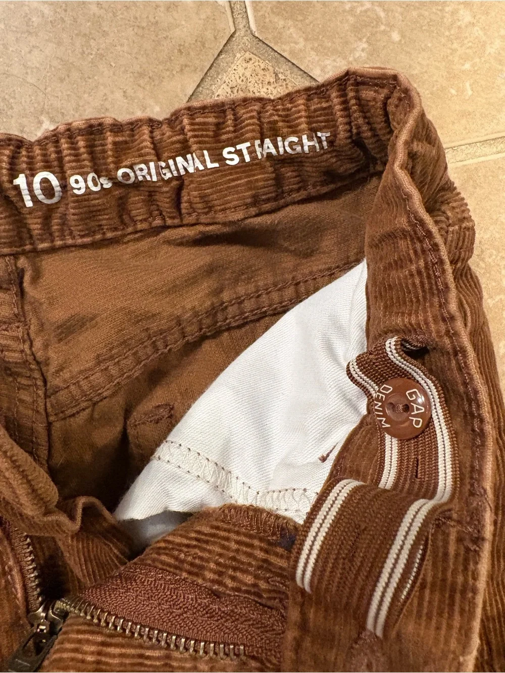 GAP Boy’s Brown Corduroy Pants